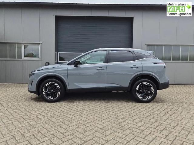 Nissan Qashqai 1.3 DIG-T MHEV 158 PS X-Tronic N-Connecta Teil-Leder PanoGlasdach Klimaautomatik Sitzheizung Lenkradheizung Navi ACC PDC v+h 360&deg;Kamera DAB Bluetooth Touchscreen Apple CarPlay Android Auto 18"LM 