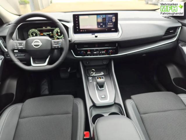 Nissan Qashqai 1.3 DIG-T MHEV 158 PS X-Tronic N-Connecta Teil-Leder PanoGlasdach Klimaautomatik Sitzheizung Lenkradheizung Navi ACC PDC v+h 360&deg;Kamera DAB Bluetooth Touchscreen Apple CarPlay Android Auto 18"LM 