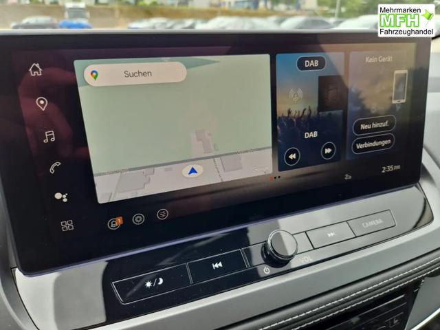 Nissan Qashqai 1.3 DIG-T MHEV 158 PS X-Tronic N-Connecta Teil-Leder PanoGlasdach Klimaautomatik Sitzheizung Lenkradheizung Navi ACC PDC v+h 360&deg;Kamera DAB Bluetooth Touchscreen Apple CarPlay Android Auto 18"LM 
