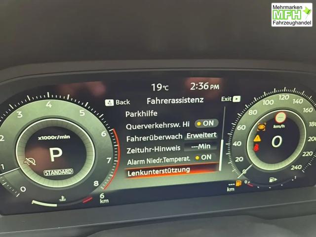 Nissan Qashqai 1.3 DIG-T MHEV 158 PS X-Tronic N-Connecta Teil-Leder PanoGlasdach Klimaautomatik Sitzheizung Lenkradheizung Navi ACC PDC v+h 360&deg;Kamera DAB Bluetooth Touchscreen Apple CarPlay Android Auto 18"LM 