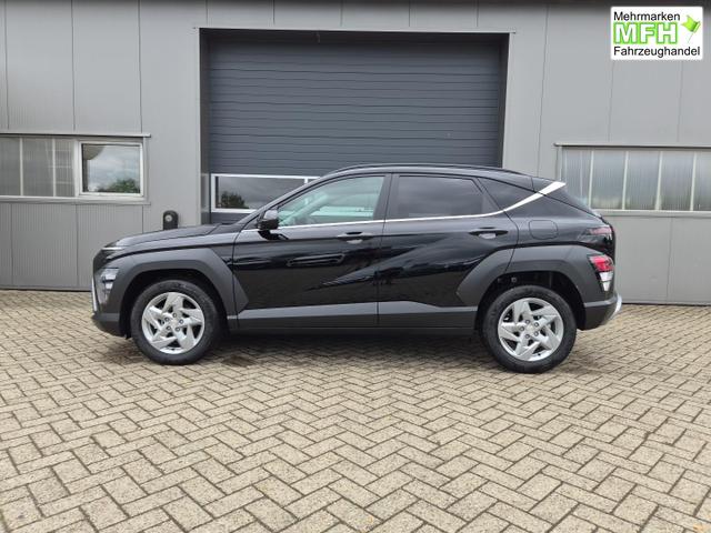 Hyundai KONA Trend 1.6 T-GDI 150PS Automatik Voll-LED-Scheinw. Sitzheizung Lenkradheizung ACC Klimaautomatik Navi Touchscreen DAB+ Apple CarPlay + Android Auto PDC v+h R&uuml;ckf.Kamera 2xKeyless 17-LM 
