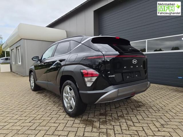 Hyundai KONA Trend 1.6 T-GDI 150PS Automatik Voll-LED-Scheinw. Sitzheizung Lenkradheizung ACC Klimaautomatik Navi Touchscreen DAB+ Apple CarPlay + Android Auto PDC v+h R&uuml;ckf.Kamera 2xKeyless 17-LM 