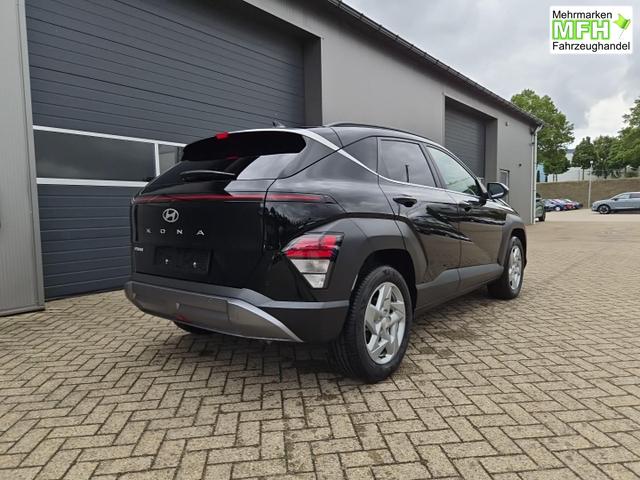 Hyundai KONA Trend 1.6 T-GDI 150PS Automatik Voll-LED-Scheinw. Sitzheizung Lenkradheizung ACC Klimaautomatik Navi Touchscreen DAB+ Apple CarPlay + Android Auto PDC v+h R&uuml;ckf.Kamera 2xKeyless 17-LM 