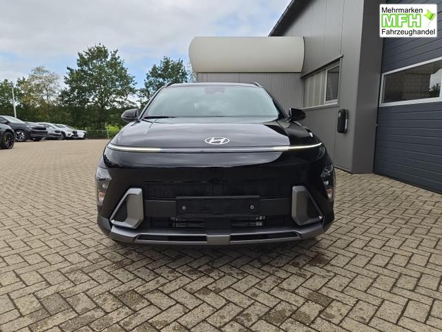 Hyundai KONA Trend 1.6 T-GDI 150PS Automatik Voll-LED-Scheinw. Sitzheizung Lenkradheizung ACC Klimaautomatik Navi Touchscreen DAB+ Apple CarPlay + Android Auto PDC v+h R&uuml;ckf.Kamera 2xKeyless 17-LM 