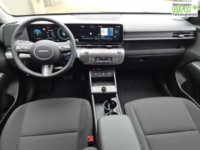 Hyundai KONA Trend 1.6 T-GDI 150PS Automatik Voll-LED-Scheinw. Sitzheizung Lenkradheizung ACC Klimaautomatik Navi Touchscreen DAB+ Apple CarPlay + Android Auto PDC v+h R&uuml;ckf.Kamera 2xKeyless 17-LM 