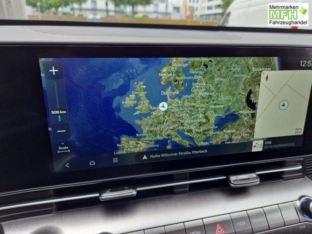 Hyundai KONA Trend 1.6 T-GDI 150PS Automatik Voll-LED-Scheinw. Sitzheizung Lenkradheizung ACC Klimaautomatik Navi Touchscreen DAB+ Apple CarPlay + Android Auto PDC v+h R&uuml;ckf.Kamera 2xKeyless 17-LM 