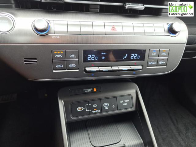 Hyundai KONA Trend 1.6 T-GDI 150PS Automatik Voll-LED-Scheinw. Sitzheizung Lenkradheizung ACC Klimaautomatik Navi Touchscreen DAB+ Apple CarPlay + Android Auto PDC v+h R&uuml;ckf.Kamera 2xKeyless 17-LM 
