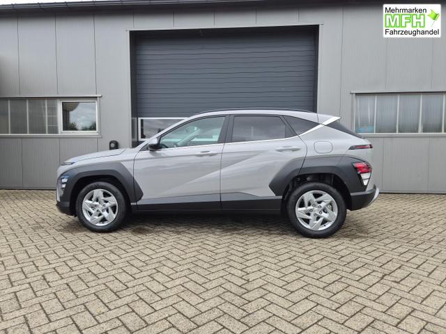 Hyundai KONA Trend 1.6 T-GDI 150PS Automatik Voll-LED-Scheinw. Sitzheizung Lenkradheizung ACC Klimaautomatik Navi Touchscreen DAB+ Apple CarPlay + Android Auto PDC v+h R&uuml;ckf.Kamera 2xKeyless 17-LM 