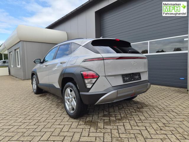Hyundai KONA Trend 1.6 T-GDI 150PS Automatik Voll-LED-Scheinw. Sitzheizung Lenkradheizung ACC Klimaautomatik Navi Touchscreen DAB+ Apple CarPlay + Android Auto PDC v+h R&uuml;ckf.Kamera 2xKeyless 17-LM 