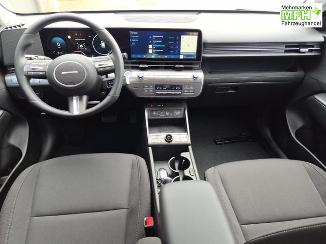Hyundai KONA Trend 1.6 T-GDI 150PS Automatik Voll-LED-Scheinw. Sitzheizung Lenkradheizung ACC Klimaautomatik Navi Touchscreen DAB+ Apple CarPlay + Android Auto PDC v+h R&uuml;ckf.Kamera 2xKeyless 17-LM 