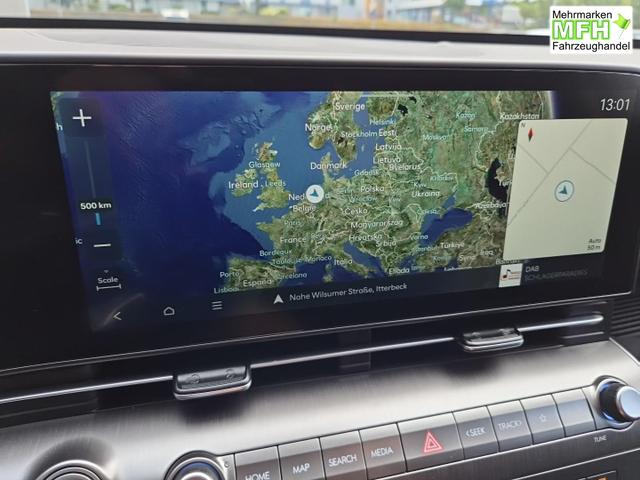 Hyundai KONA Trend 1.6 T-GDI 150PS Automatik Voll-LED-Scheinw. Sitzheizung Lenkradheizung ACC Klimaautomatik Navi Touchscreen DAB+ Apple CarPlay + Android Auto PDC v+h R&uuml;ckf.Kamera 2xKeyless 17-LM 