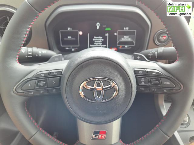 Toyota GR Yaris 1.6 Turbo 280PS Automatik 4x4 High Performance Klimaautomatik Lenkradheizung Sitzheizung JBL Premiumsound Navi Bluetooth DAB Apple CarPlay Android Auto2x Keyless ACC R&uuml;ckf.Kamera PDC v+h 18-LM 