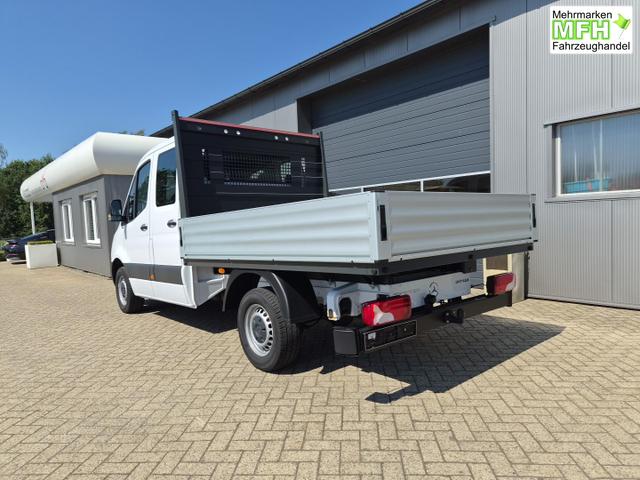 Mercedes-Benz Sprinter 317 Pritsche Doppelkabine L2 2.0 CDi 170PS Automatik Heckantrieb 3,5t 6-Sitzer AHK Klimaautomatik Bluetooth DAB Apple CarPlay Android Auto R&uuml;ckf.Kamera Tempomat Ganzj.Reifen 