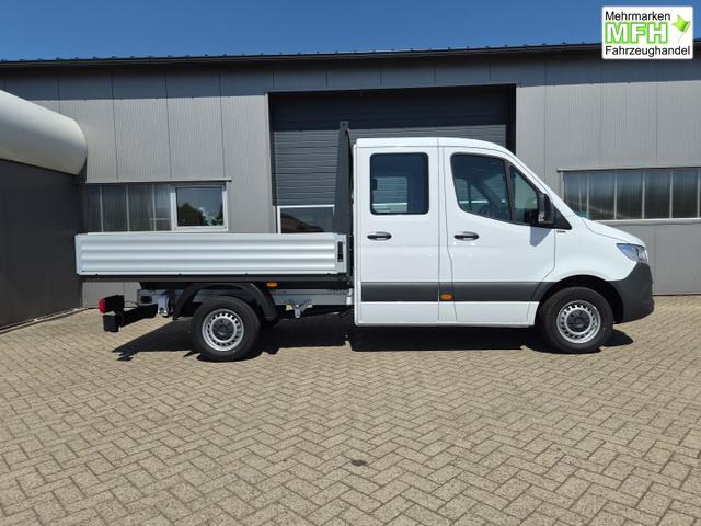 Mercedes-Benz Sprinter 317 Pritsche Doppelkabine L2 2.0 CDi 170PS Automatik Heckantrieb 3,5t 6-Sitzer AHK Klimaautomatik Bluetooth DAB Apple CarPlay Android Auto R&uuml;ckf.Kamera Tempomat Ganzj.Reifen 