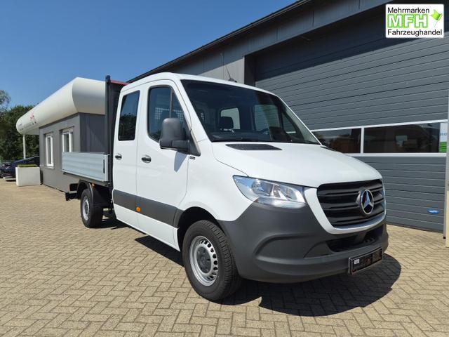 Mercedes-Benz Sprinter 317 Pritsche Doppelkabine L2 2.0 CDi 170PS Automatik Heckantrieb 3,5t 6-Sitzer AHK Klimaautomatik Bluetooth DAB Apple CarPlay Android Auto R&uuml;ckf.Kamera Tempomat Ganzj.Reifen 