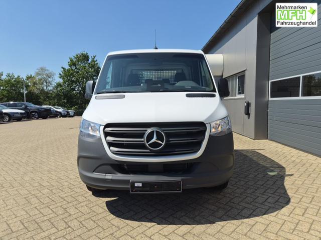 Mercedes-Benz Sprinter 317 Pritsche Doppelkabine L2 2.0 CDi 170PS Automatik Heckantrieb 3,5t 6-Sitzer AHK Klimaautomatik Bluetooth DAB Apple CarPlay Android Auto R&uuml;ckf.Kamera Tempomat Ganzj.Reifen 