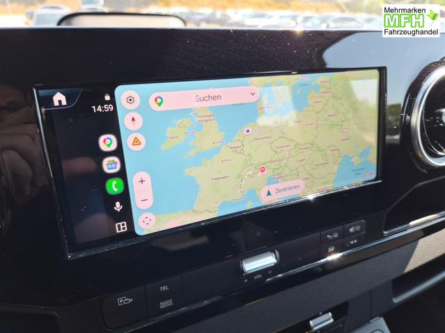 Mercedes-Benz Sprinter 317 Pritsche Doppelkabine L2 2.0 CDi 170PS Automatik Heckantrieb 3,5t 6-Sitzer AHK Klimaautomatik Bluetooth DAB Apple CarPlay Android Auto R&uuml;ckf.Kamera Tempomat Ganzj.Reifen 