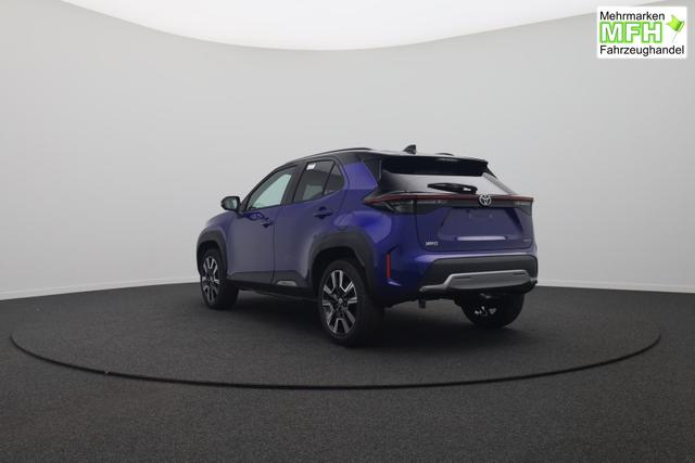 Toyota Yaris Cross 1.5-l 130PS HEV Automatik Style Matrix-LED 4xKamera elektr. Heckklappe Sitzheizung Lenkradheizung Klimaautomatik Navi Bluetooth wireless Apple CarPlay + Android Auto ACC PDC v+h 18"LM 