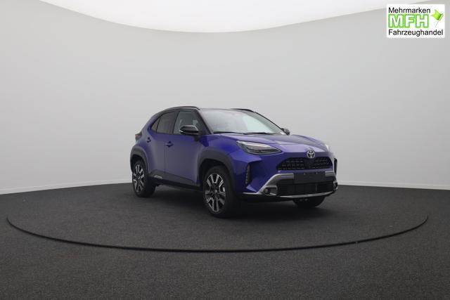 Toyota Yaris Cross 1.5-l 130PS HEV Automatik Style Matrix-LED 4xKamera elektr. Heckklappe Sitzheizung Lenkradheizung Klimaautomatik Navi Bluetooth wireless Apple CarPlay + Android Auto ACC PDC v+h 18"LM 
