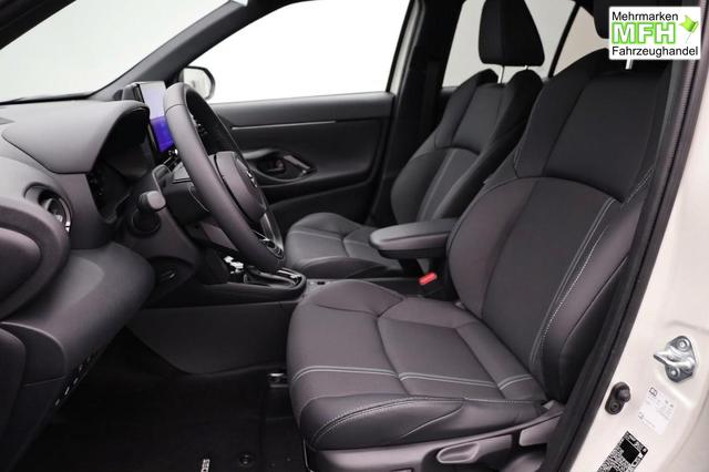 Toyota Yaris Cross 1.5-l 130PS HEV Automatik Style Matrix-LED 4xKamera elektr. Heckklappe Sitzheizung Lenkradheizung Klimaautomatik Navi Bluetooth wireless Apple CarPlay + Android Auto ACC PDC v+h 18"LM 