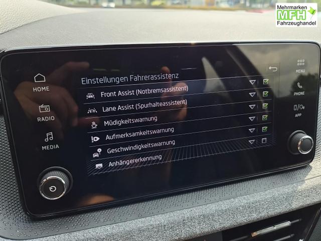 Skoda Scala 1.0 TSI 115PS DSG Selection AHK schwenkb. Klimaautomatik Sitzheizung PDC R&uuml;ckf.Kamera Apple CarPlay Android Auto 