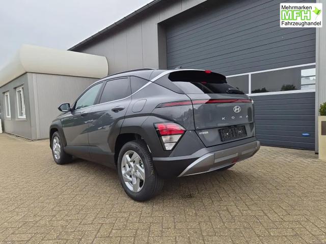 Hyundai KONA Trend 1.6 T-GDI 150PS Automatik Voll-LED-Scheinw. Sitzheizung Lenkradheizung ACC Klimaautomatik Navi Touchscreen DAB+ Apple CarPlay + Android Auto PDC v+h R&uuml;ckf.Kamera 2xKeyless 17-LM 