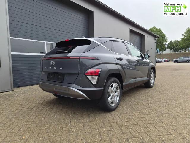Hyundai KONA Trend 1.6 T-GDI 150PS Automatik Voll-LED-Scheinw. Sitzheizung Lenkradheizung ACC Klimaautomatik Navi Touchscreen DAB+ Apple CarPlay + Android Auto PDC v+h R&uuml;ckf.Kamera 2xKeyless 17-LM 