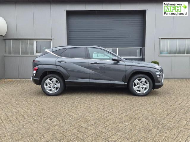 Hyundai KONA Trend 1.6 T-GDI 150PS Automatik Voll-LED-Scheinw. Sitzheizung Lenkradheizung ACC Klimaautomatik Navi Touchscreen DAB+ Apple CarPlay + Android Auto PDC v+h R&uuml;ckf.Kamera 2xKeyless 17-LM 