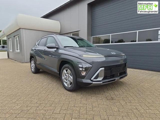 Hyundai KONA Trend 1.6 T-GDI 150PS Automatik Voll-LED-Scheinw. Sitzheizung Lenkradheizung ACC Klimaautomatik Navi Touchscreen DAB+ Apple CarPlay + Android Auto PDC v+h R&uuml;ckf.Kamera 2xKeyless 17-LM 