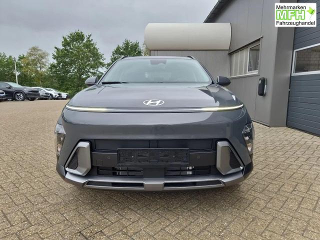 Hyundai KONA Trend 1.6 T-GDI 150PS Automatik Voll-LED-Scheinw. Sitzheizung Lenkradheizung ACC Klimaautomatik Navi Touchscreen DAB+ Apple CarPlay + Android Auto PDC v+h R&uuml;ckf.Kamera 2xKeyless 17-LM 
