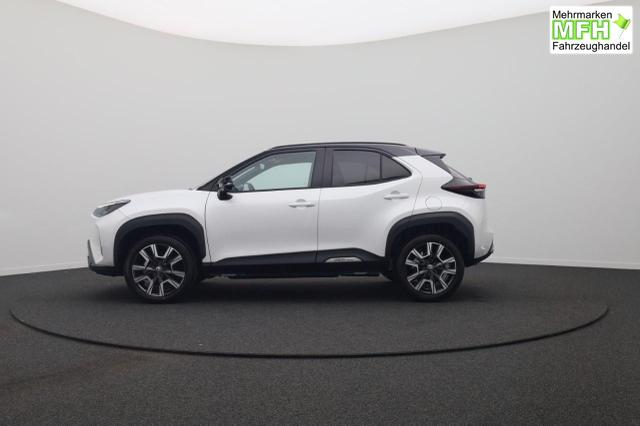 Toyota Yaris Cross 1.5-l 130PS HEV Automatik Style Matrix-LED 4xKamera elektr. Heckklappe Sitzheizung Lenkradheizung Klimaautomatik Navi Bluetooth wireless Apple CarPlay + Android Auto ACC PDC v+h 18"LM 