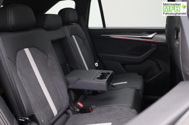 Skoda Kodiaq Sportline 1.5 TSI 204PS PHEV DSG Sitzheizung v+h Frontscheibe beheizb. 20"LM schwenkb. AHK elektr. PanoDach Alcantara PDC R&uuml;ckf.Kamera Klimaautomatik Lenkradheizung Navi Apple CarPlay Android Auto 2xKeyless vollelektr. Reichweite 116KM 