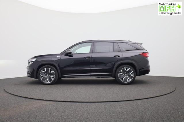 Skoda Kodiaq Sportline 1.5 TSI 204PS PHEV DSG Sitzheizung v+h Frontscheibe beheizb. 20"LM schwenkb. AHK elektr. PanoDach Alcantara PDC R&uuml;ckf.Kamera Klimaautomatik Lenkradheizung Navi Apple CarPlay Android Auto 2xKeyless vollelektr. Reichweite 116KM 