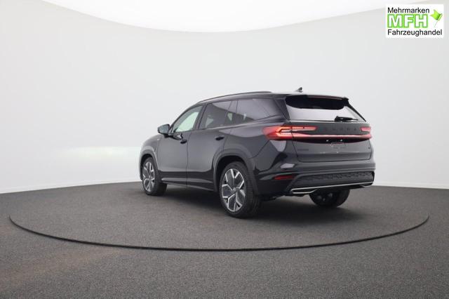 Skoda Kodiaq Sportline 1.5 TSI 204PS PHEV DSG Sitzheizung v+h Frontscheibe beheizb. 20"LM schwenkb. AHK elektr. PanoDach Alcantara PDC R&uuml;ckf.Kamera Klimaautomatik Lenkradheizung Navi Apple CarPlay Android Auto 2xKeyless vollelektr. Reichweite 116KM 