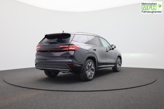 Skoda Kodiaq Sportline 1.5 TSI 204PS PHEV DSG Sitzheizung v+h Frontscheibe beheizb. 20"LM schwenkb. AHK elektr. PanoDach Alcantara PDC R&uuml;ckf.Kamera Klimaautomatik Lenkradheizung Navi Apple CarPlay Android Auto 2xKeyless vollelektr. Reichweite 116KM 