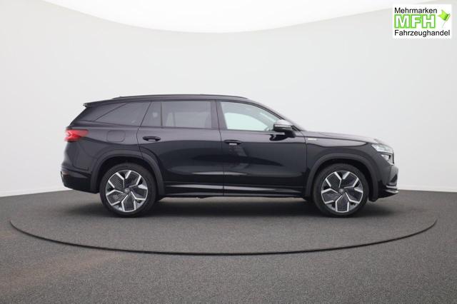 Skoda Kodiaq Sportline 1.5 TSI 204PS PHEV DSG Sitzheizung v+h Frontscheibe beheizb. 20"LM schwenkb. AHK elektr. PanoDach Alcantara PDC R&uuml;ckf.Kamera Klimaautomatik Lenkradheizung Navi Apple CarPlay Android Auto 2xKeyless vollelektr. Reichweite 116KM 