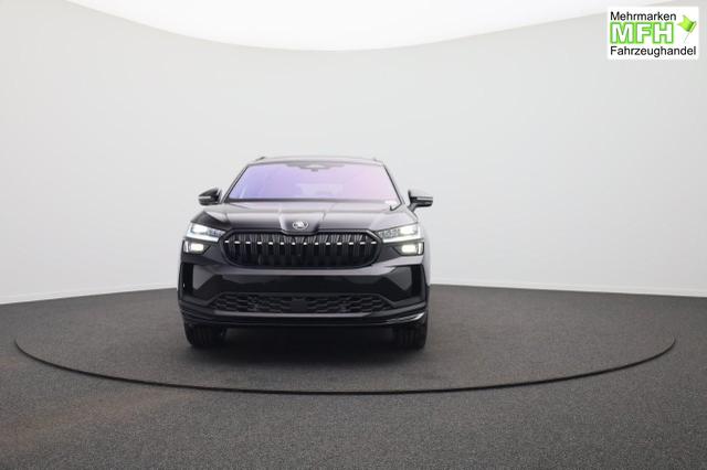 Skoda Kodiaq Sportline 1.5 TSI 204PS PHEV DSG Sitzheizung v+h Frontscheibe beheizb. 20"LM schwenkb. AHK elektr. PanoDach Alcantara PDC R&uuml;ckf.Kamera Klimaautomatik Lenkradheizung Navi Apple CarPlay Android Auto 2xKeyless vollelektr. Reichweite 116KM 