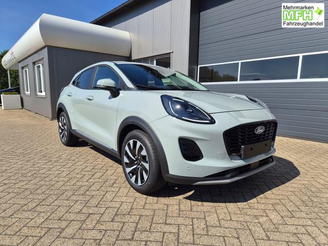 Ford Puma Titanium 1.0 Hybrid 125PS Autom. Klimaautomatik Sitzheizung Lenkradheizung Frontscheibe beheizb. LED-Scheinwerfer SYNC4 Bluetooth Apple CarPlay Android Auto PDC v+h 