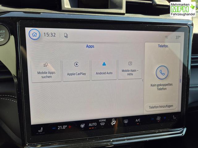 Ford Puma Titanium 1.0 Hybrid 125PS Autom. Klimaautomatik Sitzheizung Lenkradheizung Frontscheibe beheizb. LED-Scheinwerfer SYNC4 Bluetooth Apple CarPlay Android Auto PDC v+h 