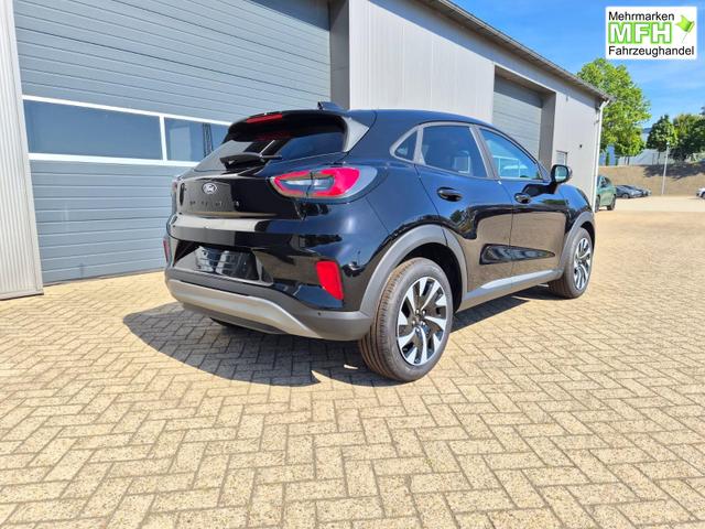 Ford Puma Titanium 1.0 EcoBoost Hybrid 125PS Automatik Klimaautomatik Sitzheizung Lenkradheizung Frontscheibe beheizb. LED-Scheinwerfer SYNC4 Bluetooth Apple CarPlay Android Auto PDC v+h 