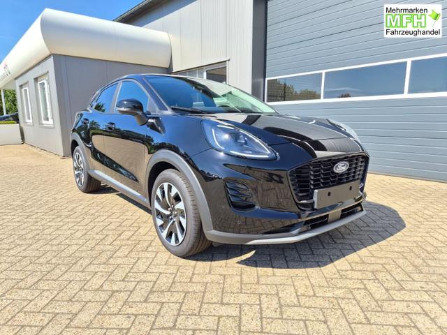 Ford Puma Titanium 1.0 EcoBoost Hybrid 125PS Automatik Klimaautomatik Sitzheizung Lenkradheizung Frontscheibe beheizb. LED-Scheinwerfer SYNC4 Bluetooth Apple CarPlay Android Auto PDC v+h 