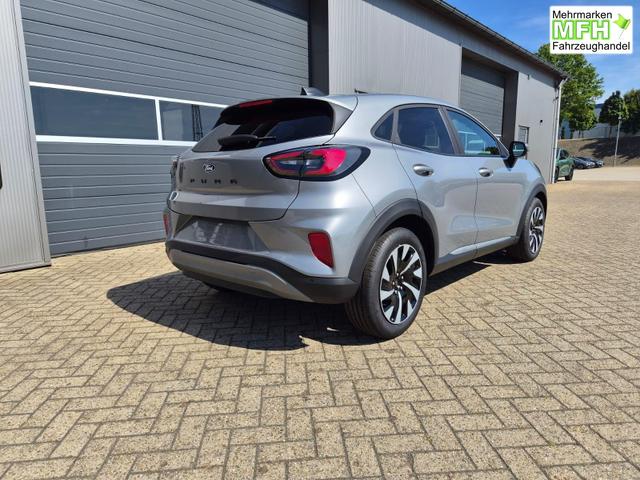 Ford Puma Titanium 1.0 EcoBoost Hybrid 125PS Automatik Klimaautomatik Sitzheizung Lenkradheizung Frontscheibe beheizb. LED-Scheinwerfer SYNC4 Bluetooth Apple CarPlay Android Auto PDC v+h 