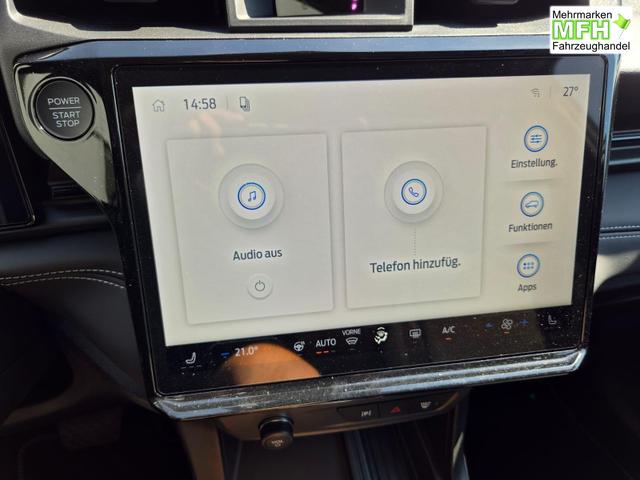 Ford Puma Titanium 1.0 EcoBoost Hybrid 125PS Automatik Klimaautomatik Sitzheizung Lenkradheizung Frontscheibe beheizb. LED-Scheinwerfer SYNC4 Bluetooth Apple CarPlay Android Auto PDC v+h 