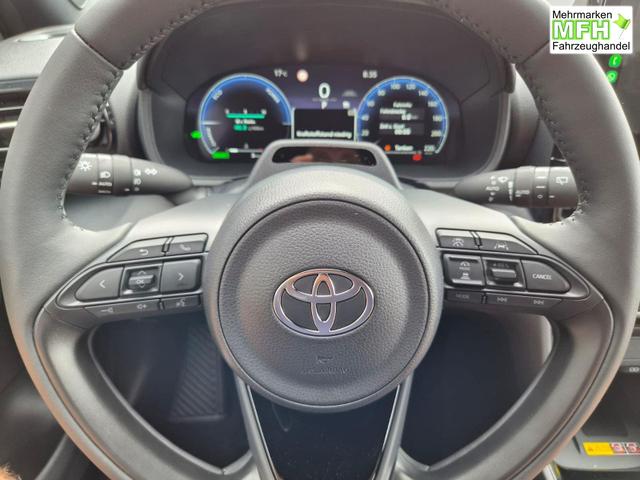 Toyota Yaris Cross 1.5-l 130PS HEV Automatik Style Matrix-LED 4xKamera elektr. Heckklappe Sitzheizung Lenkradheizung Klimaautomatik Navi Bluetooth wireless Apple CarPlay + Android Auto ACC PDC v+h 18"LM 