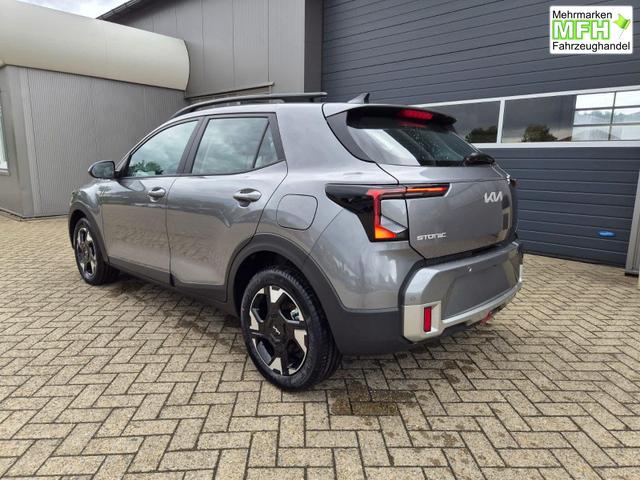 Kia Stonic 1.0 T-GDI MHEV 115PS NEUES MODELL LED-Scheinwerfer Sitzheizung Lenkradheizung PDC v+h R&uuml;ckf.Kamera Klima Bluetooth Touchscreen Apple CarPlay Android Auto Tempomat 16"LM 