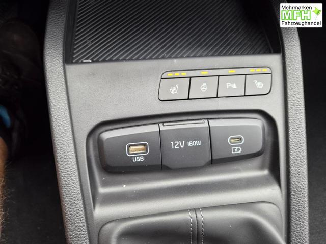 Kia Stonic 1.0 T-GDI 100PS NEUES MODELL LED-Scheinwerfer Sitzheizung Lenkradheizung PDC v+h R&uuml;ckf.Kamera Klima Bluetooth Touchscreen Apple CarPlay Android Auto Tempomat 16"LM 