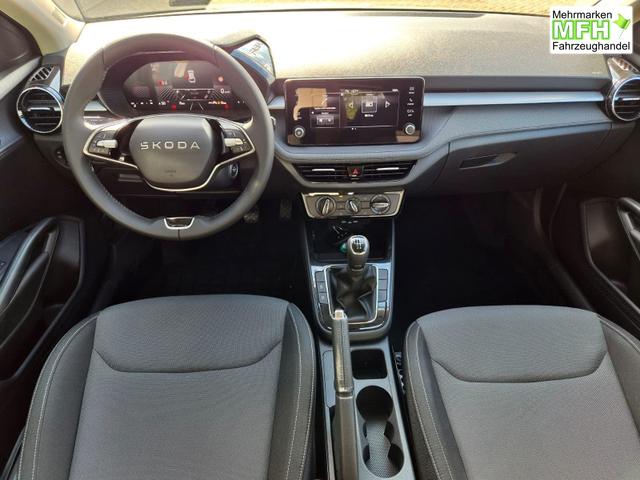 Skoda Fabia 1.0 TSI 95PS Selection 5-t&uuml;rig R&uuml;ckf.Kamera Parksensoren Sitzheizung Multifunktionslenkrad Klima Skoda-Radio Bluetooth Touchscreen Tempomat Nebelsch. Apple CarPlay + Android Auto 