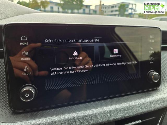 Skoda Kamiq 1.5 TSI 150PS DSG Selection Klimaautomatik Sitzheizung R&uuml;ckf.Kamera PDC Apple CarPlay + Android Auto Tempomat Garantieverl&auml;ngerung 16"LM 