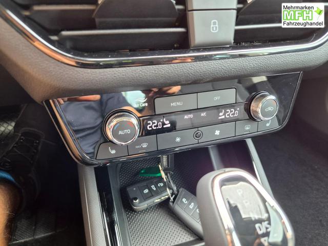 Skoda Kamiq 1.5 TSI 150PS DSG Selection Klimaautomatik Sitzheizung R&uuml;ckf.Kamera PDC Apple CarPlay + Android Auto Tempomat Garantieverl&auml;ngerung 16"LM 