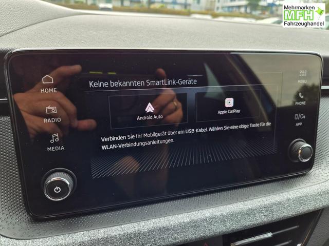 Skoda Kamiq 1.5 TSI 150PS DSG Selection Klimaautomatik Sitzheizung R&uuml;ckf.Kamera PDC Apple CarPlay + Android Auto Tempomat Garantieverl&auml;ngerung 16"LM 